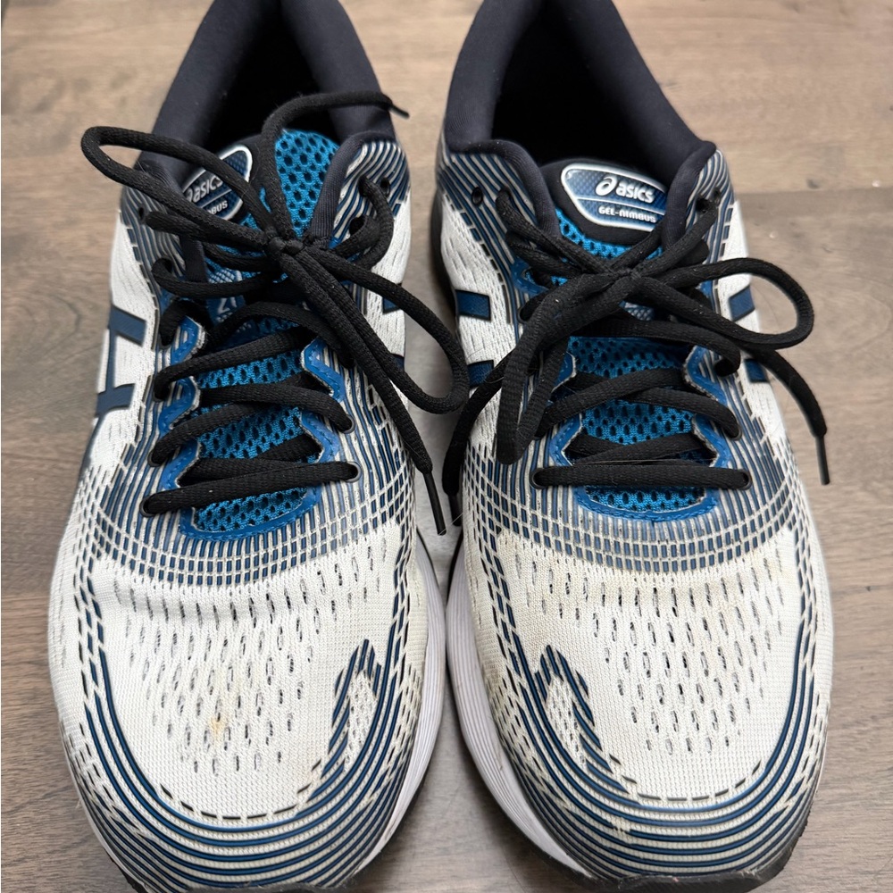 ASICS Men Walking Trail Cushioned Running Shoes Gel Nimbus 21 Activewear Size 11 - Picture 3 of 5